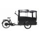 vélobus avec protection pluie sur le coffre (en option) 