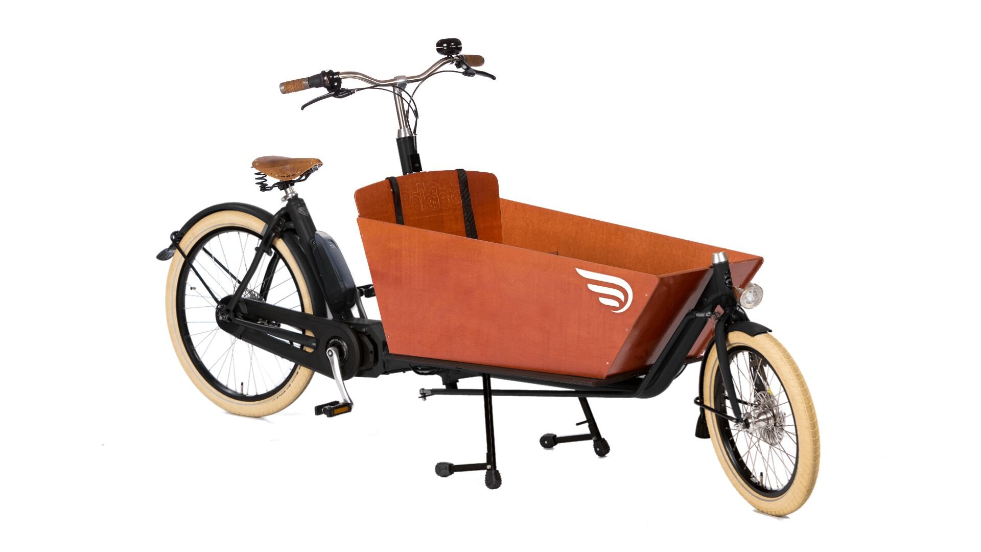 Biporteur électrique Bakfiets Confort STEPS dans sa configuration de base