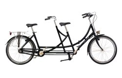  Tandem pliant Amsterdam Air roues 26" avec son cadre vert menthe