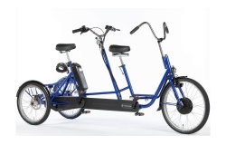 Tandem tricycle avec option assistance électrique