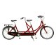 Tandem confortable 1881 avec sellerie en cuir Brooks optionnel