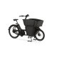 Biporteur électrique Urban Arrow Shorty avec cadre noir