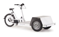 Triporteur électrique Urban Arrow Tender 1000 Flatbed Plus (plaque de fond)