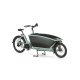 Biporteur électrique Family avec cadre vert sauge