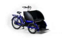 Triporteur transport adulte rickshaw vélo taxi