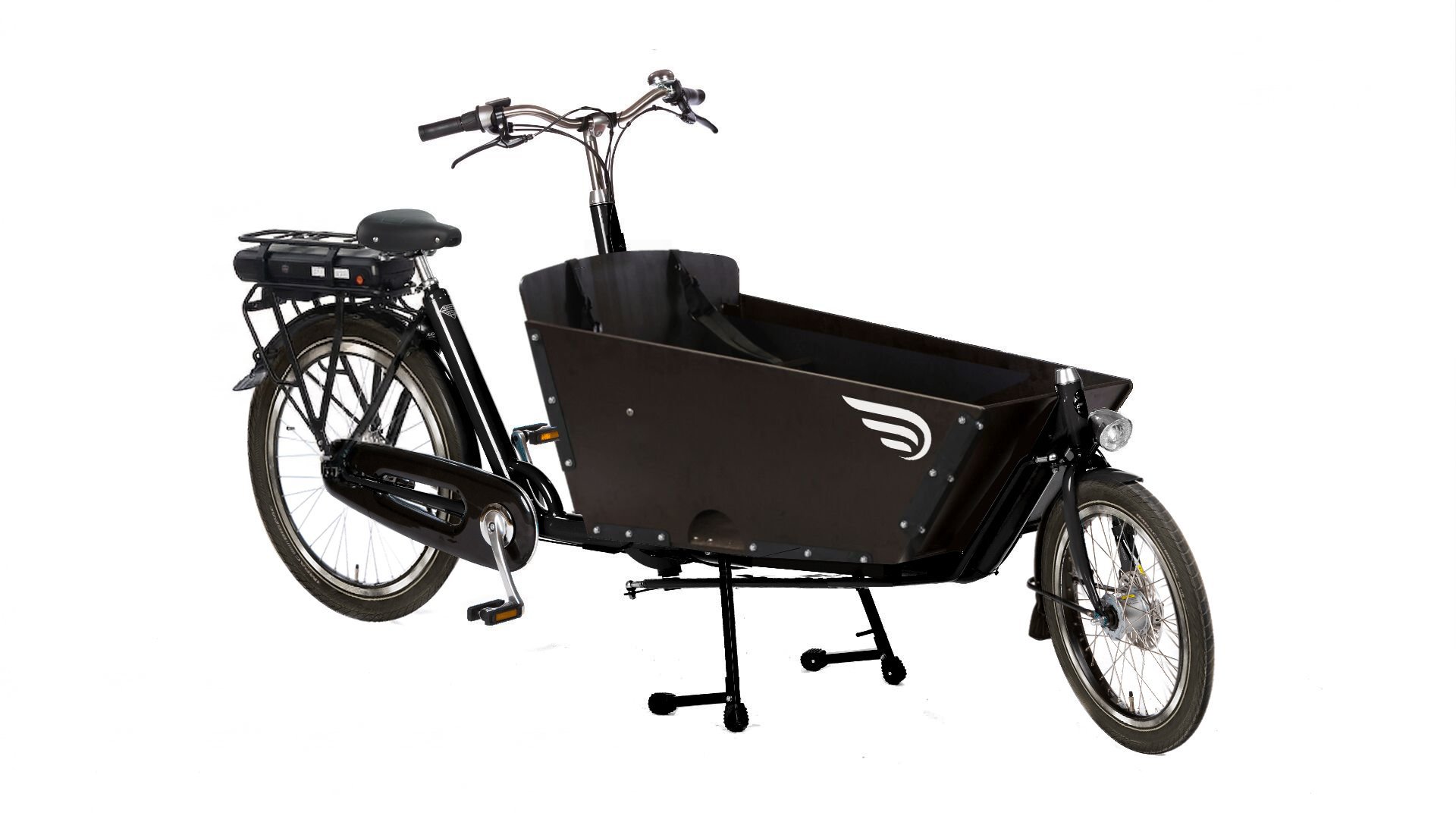 Le biporteur électrique Amsterdam Air dans sa configuration de base