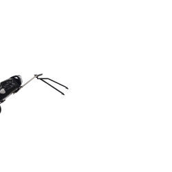 Chariot avec sac Ortlieb 100% étanche,à fixer à un vélo,noir