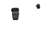 Jeu de 3 sacoches et 1 valise de voyage Ortlieb