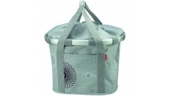 Panier de vélo à motifs géométriques Klickfix