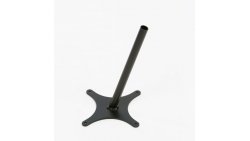Support à fixer au plancher d'un biporteur Bakfiets.nl pour adapter un siège enfant avant