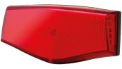 Feu arrière à led avec condensateur, option monté sur un cycle