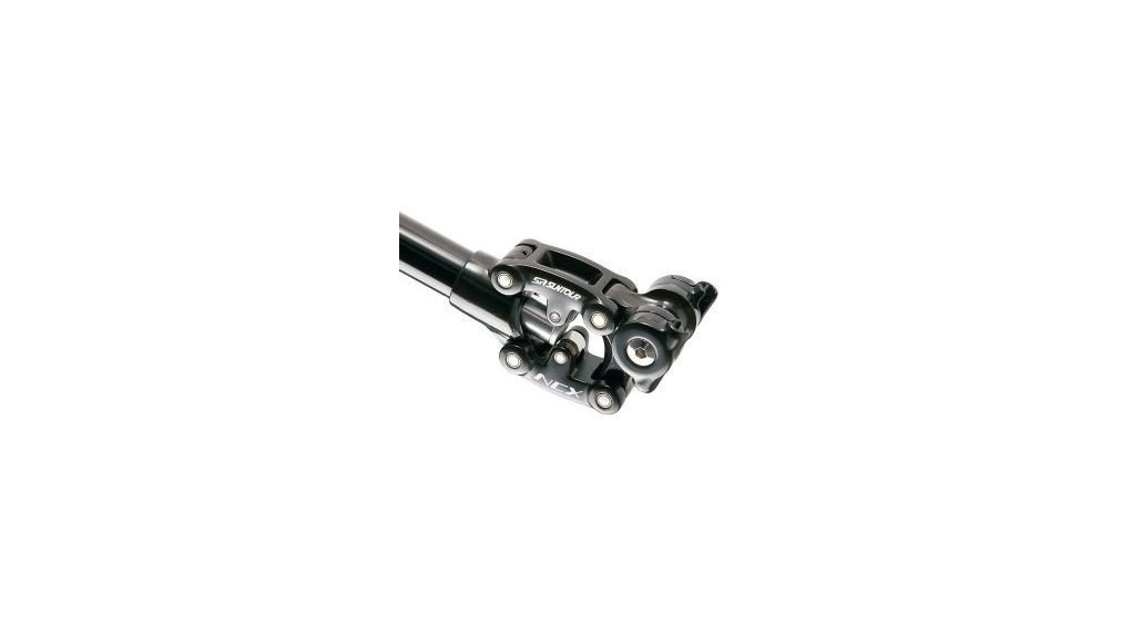 Tige de selle suspendue à parallélogramme déformable Suntour NCX ,coloris noir 31.6 mm
