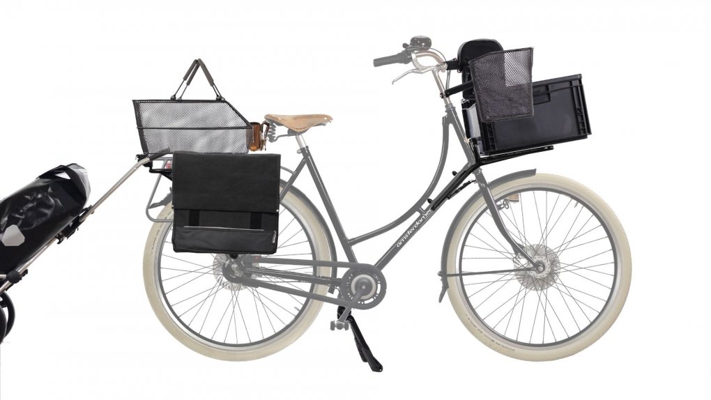 Accessoires de vélo pour transporter (panier, sacoche, ..)
