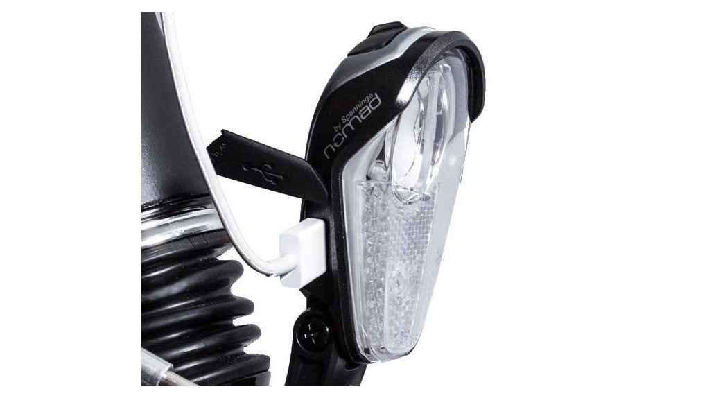 Phare de vélo 40 lux avec sortie chargeur usb 