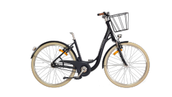 Vélo Amsterdam Air De Zwarte Fiets avec différentes options - cliquez sur "Configurer" pour plus d'informations