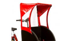 Protection soleil pour rickshaw