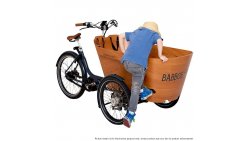 Triporteur pendulaire Babboe Carve Mountain avec moteur pédalier