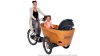 Triporteur pendulaire Babboe Carve Mountain avec moteur pédalier