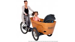 Triporteur pendulaire Babboe Carve Mountain avec moteur pédalier