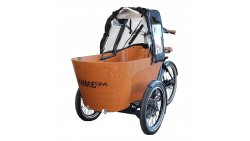 Triporteur pendulaire Babboe Carve Mountain avec moteur pédalier