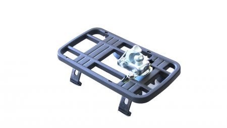 Attelage Hebie pour velo F3 Fixation sur porte-bagages