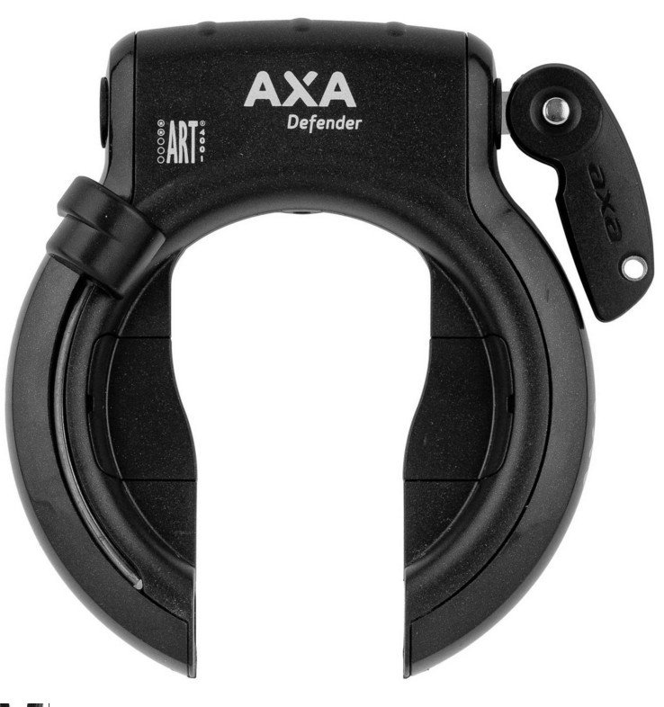 Antivol de cadre Art ** sur vélo pliant à cardan