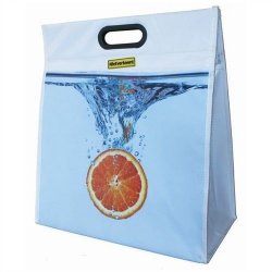 Sacoche de vélo et sac de course Orange