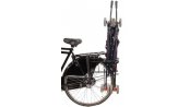 Porte-poussette à fixer au porte-bagage d'un vélo