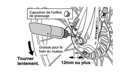 Graisse pour frein roller Shimano (100 g)