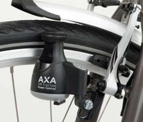 Dynamo Axa HR 3 watts sur roue, côté gauche