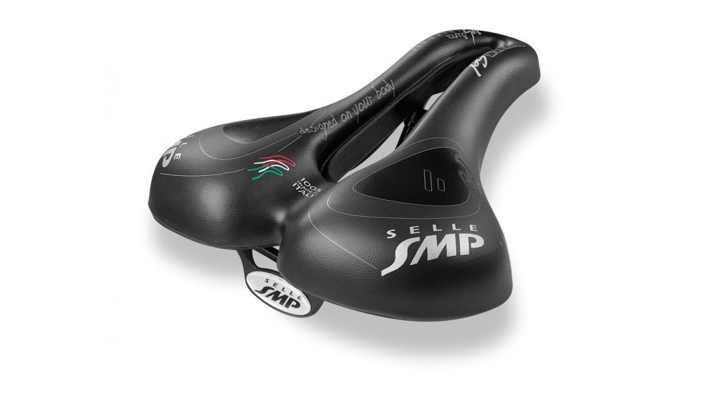 Selle SMP avec amortisseur gel pour position assise droite 