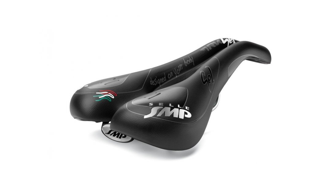 Selle SMP homme avec amortisseur gel pour cyclotourisme