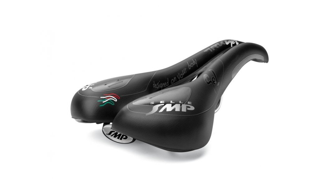 Selle SMP femme avec amortisseur gel pour cyclotourisme