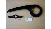 Couvre-chaîne noir partiel plateau 38 dents