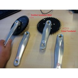Jeu de plateaux 38 dents et...