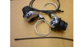 Sélecteur rotatif 3 plateaux et 7 pignons Shimano