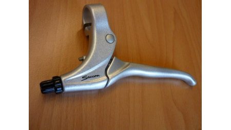 Levier de frein SACCON frein roller argent gauche