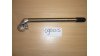Potence Inox 300mm 22,2 mm