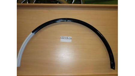 Garde-boue 1881 Classic arrière 60 mm noir et blanc