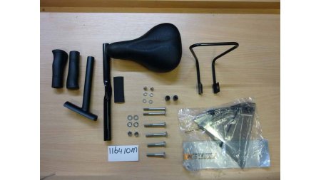 Selle enfant avant pour vélo Amsterdam Air avec porte-bagage pick-up