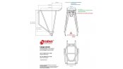 Porte-bagage  Tubus Cargo noir 28  40 Kg