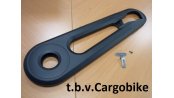 Carrossage chaîne noir mat Shimano Steps  Bakfiets Nu Vinci
