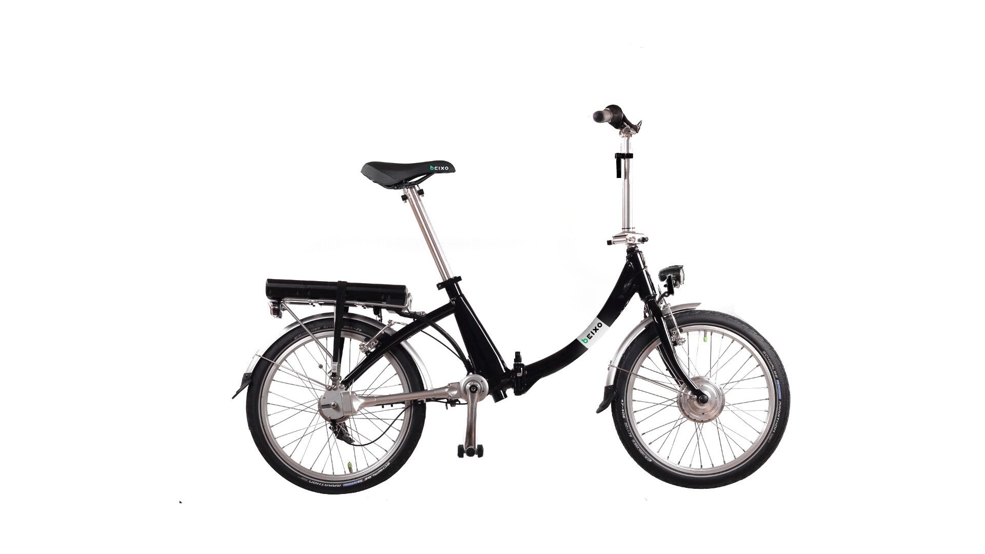 Vélo cardan électrique pliable enjambement bas avec options - cliquez sur Configurer pour plus d'informations