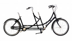  Tandem pliant Amsterdam Air roues 26" avec son cadre vert menthe