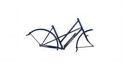 Vélo hollandais Amsterdam Air Cross Low Premium avec 24 couleurs de cadre proposées par le fabricant Azor