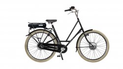 Vélo électrique City Zen avec assistance roue avant Bafang
