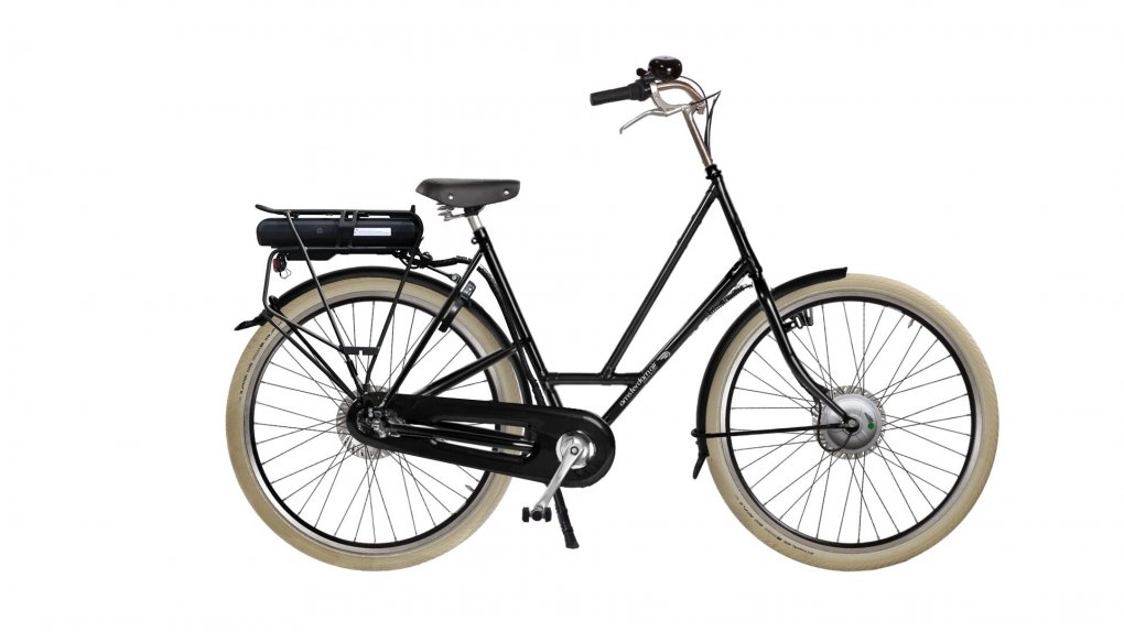 Vélo électrique City Zen avec assistance roue avant Bafang