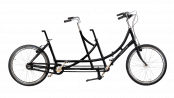  Tandem pliant Amsterdam Air roues 26" avec son cadre vert menthe