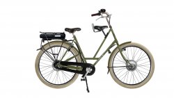 Vélo électrique City Zen avec assistance roue avant Bafang