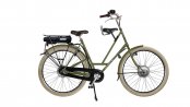 Vélo électrique City Zen avec assistance roue avant Bafang